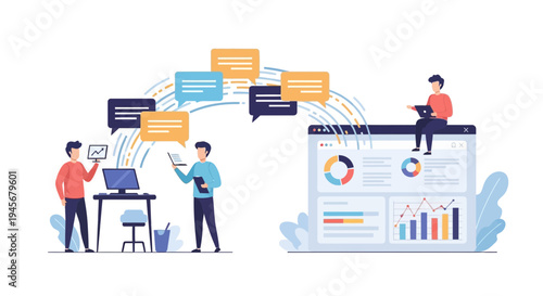 Data Exchange Workflow: Team Collaboration and Digital Analytics Platform