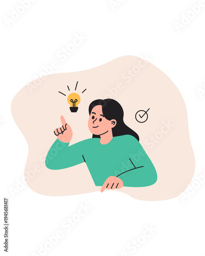 cute and colorful work people stickers