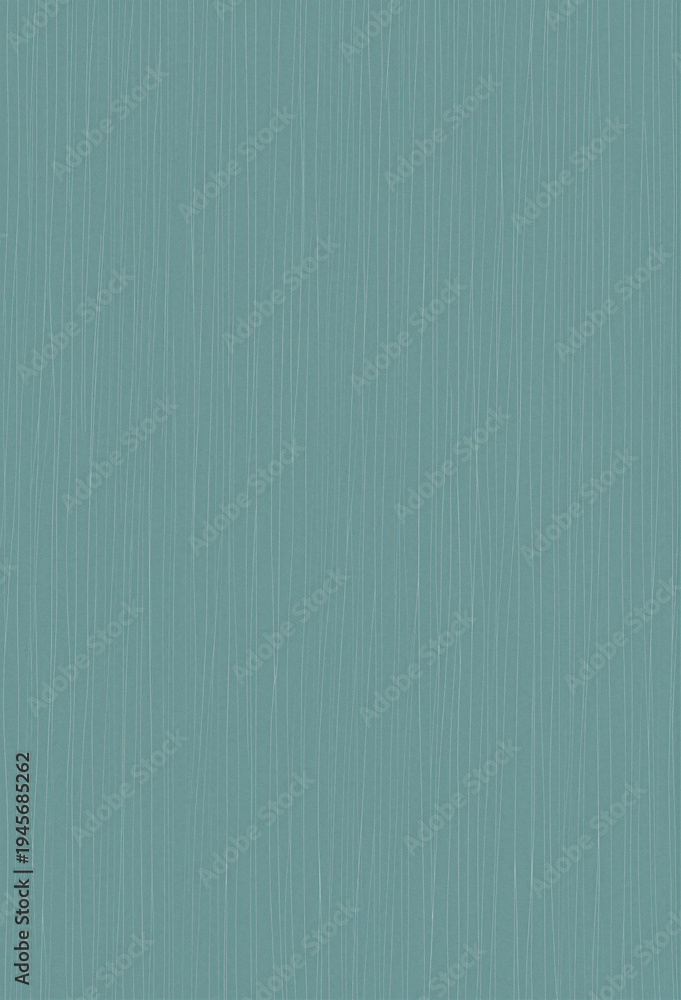 Fototapeta premium Muted Teal Abstract Line Pattern with Organic Flow