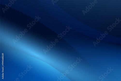 Modern blue gradient wave abstract background with dotted pattern