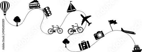 Floral wreath collection set, hand drawn leaf branch frames, botanical circle borders for wedding invitations, elegant nature line art, vector.