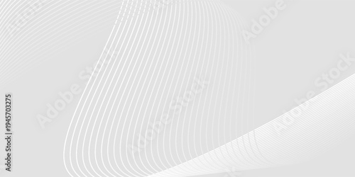 Abstract background with dynamic wavy lines, Digital future technology concept background, vector illustration