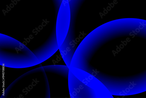 青 ネオン  グラデーション 抽象 背景 テクノロジー デザイン