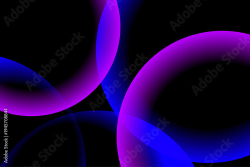 青 紫　ネオン  グラデーション 抽象 背景 テクノロジー デザイン