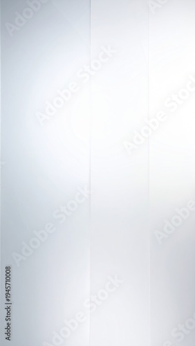 White Abstract Minimalist Background with Smooth Gradient Lighting Effect