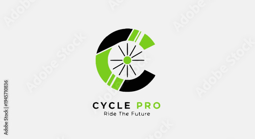 Cycle Pro Logo Design Element.