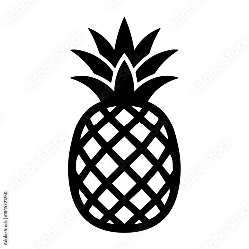 pineapple vector illustration