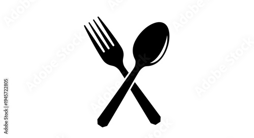Crossed Fork and Spoon.