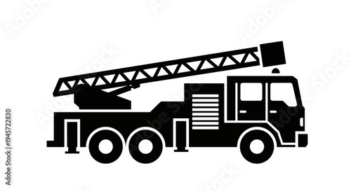 Fire Truck Emergency Response Vehicle.