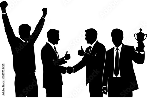 Celebrating Business Success and Team Achievement