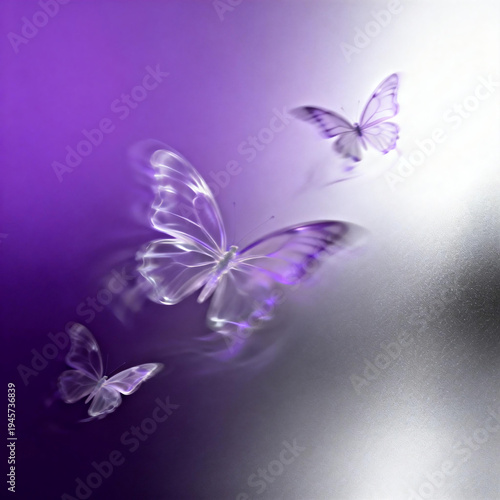 Vibrant butterfly illustrations in pastel tones. Each design has glowing, wispy backgrounds and colorful butterflies, delivering a light, romantic, and magical feel.