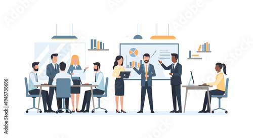 Diverse Business Team Meeting Discussion 4.