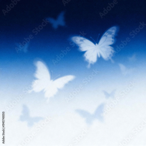 Vibrant butterfly illustrations in pastel tones. Each design has glowing, wispy backgrounds and colorful butterflies, delivering a light, romantic, and magical feel.