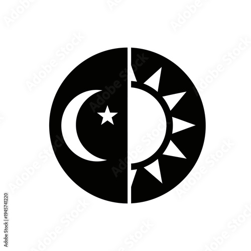 Sun and Moon Symbol: Duality, Day and Night, Balance, Celestial Icons