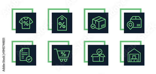 Discount, sale, promotion, coupon, price tag, deal Icons Pack for Website, Apps and UI Interfaces