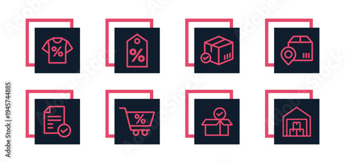 Coupon, price tag, deal, discount, sale, promotion Icons Pack for Website, Apps and UI Interfaces