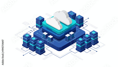 Cloud computing and data storage technology.