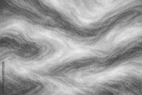 Abstract Monochromatic Marble Swirl Texture with Grainy Detail