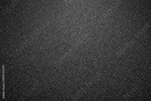 Fine Grain Black Granite Texture with Subtle Gradient Lighting