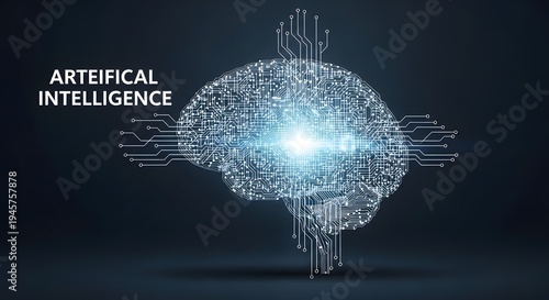 Wallpaper Mural Ai brain appearence Torontodigital.ca