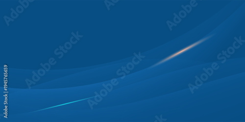 Blue abstract background with luxury golden elements. modern vector illustration