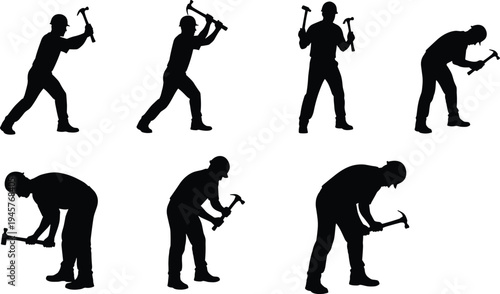 Black silhouette of a person standing with open arms, isolated on white background, for freedom, success, and nature appreciation concept.