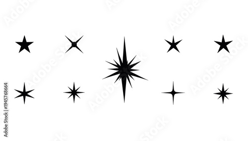 A simple black star icon on a white background, symbolizing excellence and guidance.