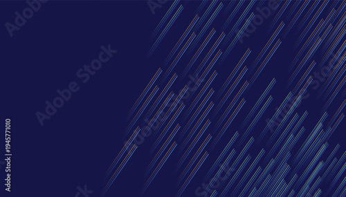 Abstract Diagonal Light Streaks Futuristic Technology Background