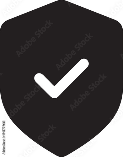 Green glossy check mark button icon symbolizing yes ok choice and accept for web and design illustration