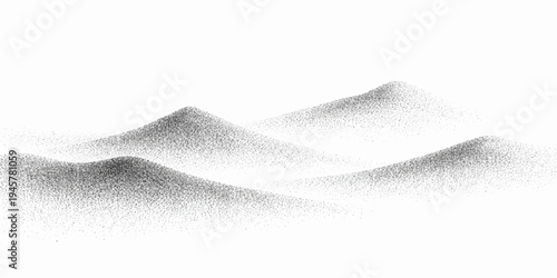 A closeup of soft black and white lace fabric reveals a clean abstract pattern with a winter snow texture perfect for a wedding dress or macro textile detail