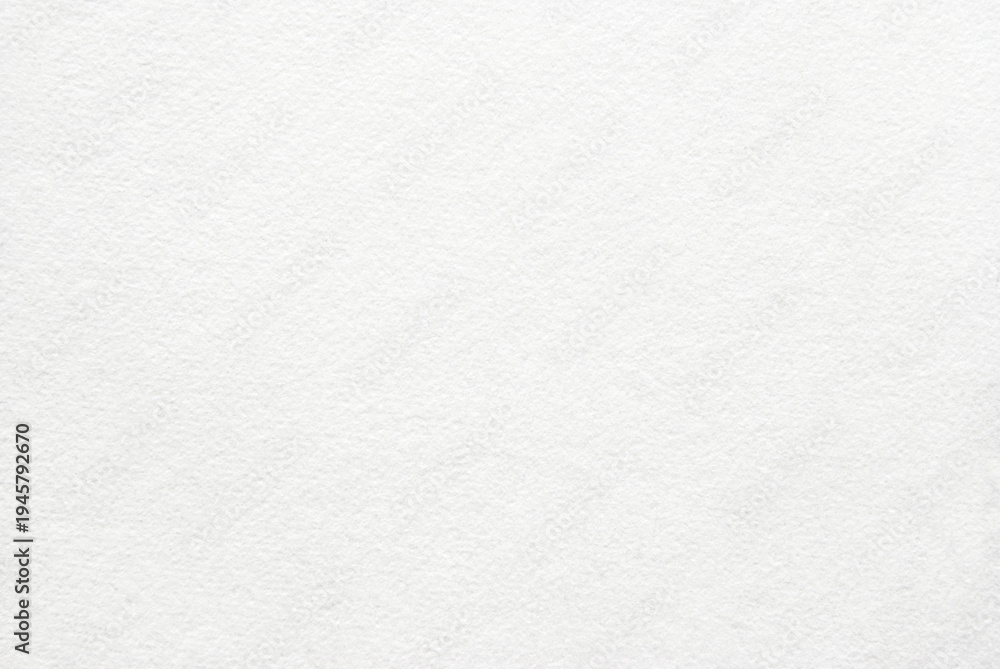 Fototapeta premium A sheet of white watercolor paper texture as background