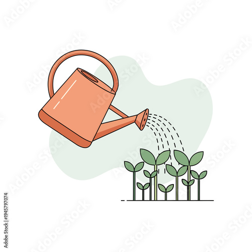 People celebrate spring equinox by watering plants