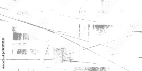 Abstract grey and white textured background with diagonal lines and scattered dots