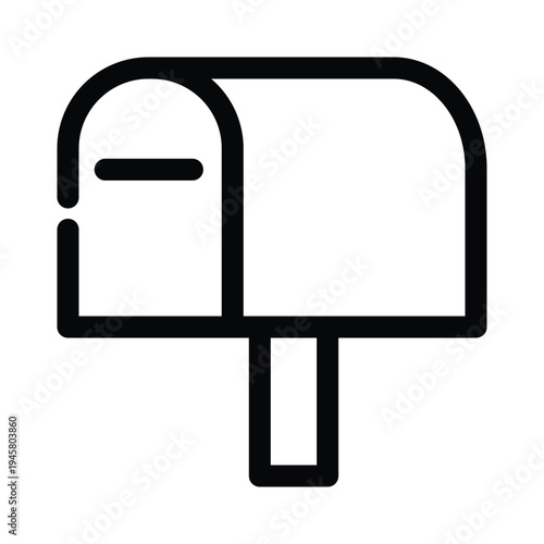 Mailbox icon design template