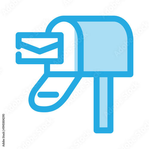 Mailbox icon design template