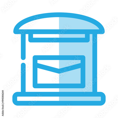Mailbox icon design template