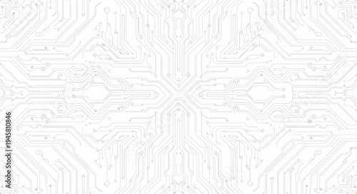 Circuit board closeup with connections.