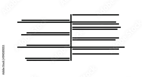 Music staff with five lines.