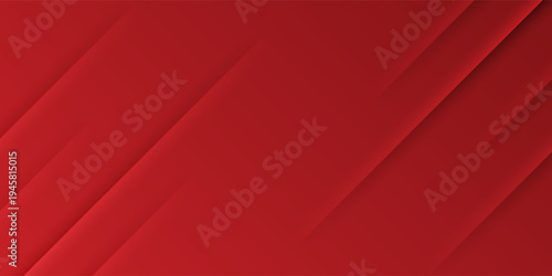Modern red vector banner background with abstract design elements for corporate templates and creative layouts.