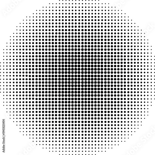 Black Vector halftone pattern easy edit for you design. Vector dots pattern on a white. Retro dots. Retro styled background of halftone dots.