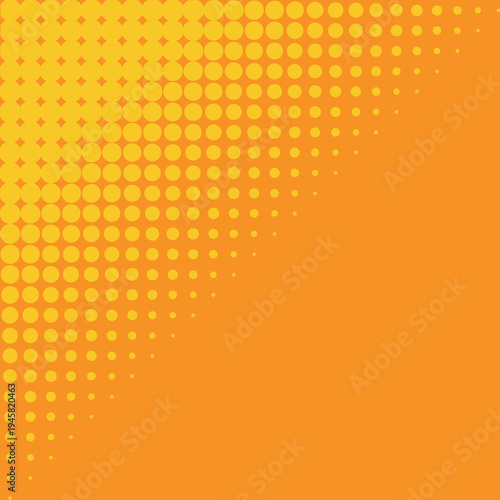 golden Vector halftone pattern easy edit for you design. Vector dots pattern on a white. Retro dots. Retro styled background of halftone dots.