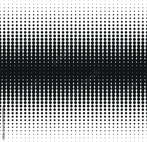 Vector halftone pattern. Vector dots pattern. Retro dots. Retro styled background of halftone dots.