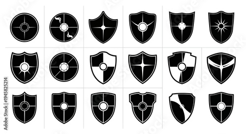 set of shields