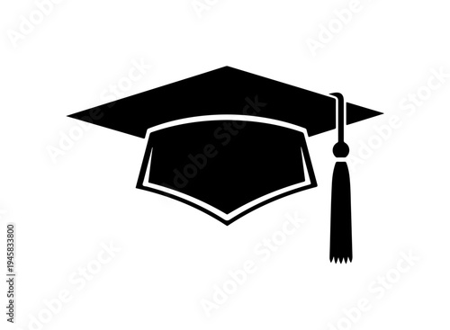 Vector graduation cap icon