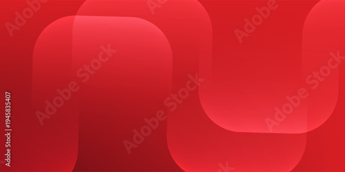 Abstract Red Fluid Wave Background with Vibrant Gradients