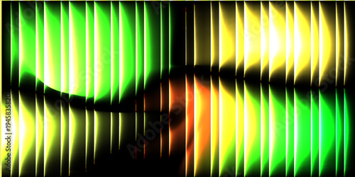 Abstract background with colorful spectrum light bars, stock vector