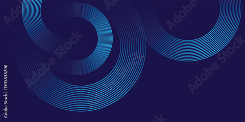 Circles Lines round frame, dynamic vector AI Technology science music concept lines. vector geometric eps10