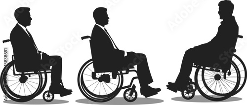 Cyclist silhouette collection, road bike racing sprint victory vector