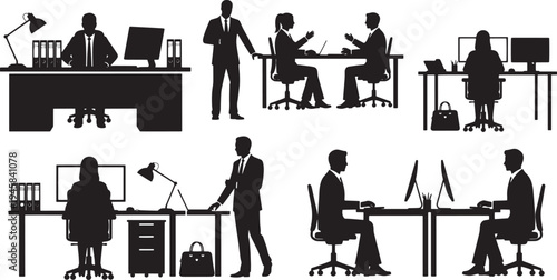 Productivity Office Scenes