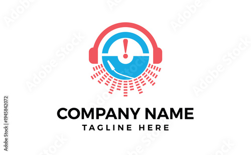 Free Download Fast music logo - GFXLoad